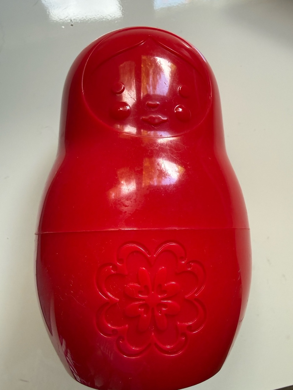 Genuine Fred Red Matryoshka Doll Measuring Cups